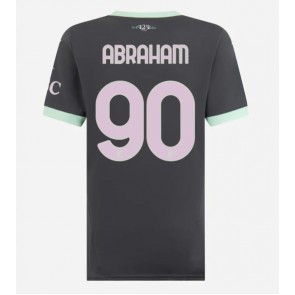 AC Milan Tammy Abraham #90 Rezervni Dres za Ženska 2024-25 Kratak Rukavima